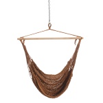Deluxe Polyester Rope Swing Chair - Antique Brown