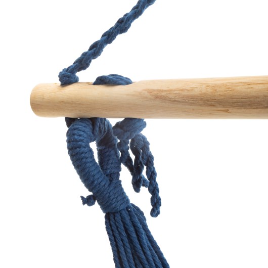 Deluxe Polyester Rope Swing Chair - Navy
