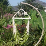 Children's South American Fabric Swing - Green