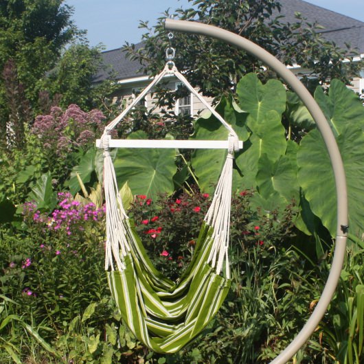 Children's South American Fabric Swing - Green