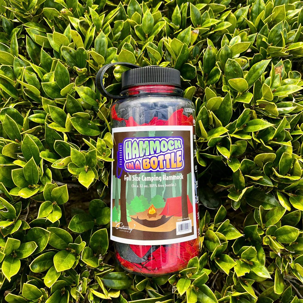 Hammock in a Bottle - Red/Black