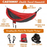 Hammock in a Bottle - Red/Black