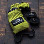 Double Travel Hammock - Lime/Charcoal
