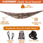 Double Travel Hammock - Camouflage