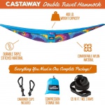 Double Travel Hammock - Tie Dye