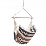 Single Quick Dry Fabric Swing - Neutral Stripe