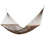 WeatherSmart® 13ft. Double Rope Hammock-Antique Brown